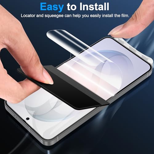 LYWHL 5 Pack for Samsung Galaxy S26 Plus Screen Protector [Like Original Fingerprint Unlock], Real Invisible Self-Healing Protective S26+ Film [Not Glass], HD Clear, Case Friendly, Scratch-Resistant - size: 6.7 inch - Samsung Galaxy S26 Plus