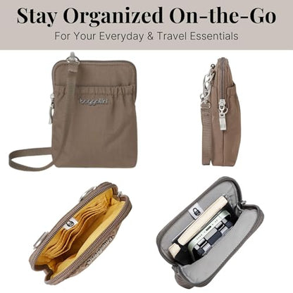 Baggallini RFID Bryant Pouch - color: Portobello