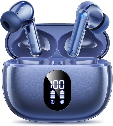 jaddsa Wireless Earbuds, 2026 Ear Buds with Big Bass Stereo Sound,