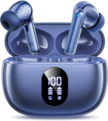 jaddsa Wireless Earbuds, 2026 Ear Buds with Big Bass Stereo Sound,