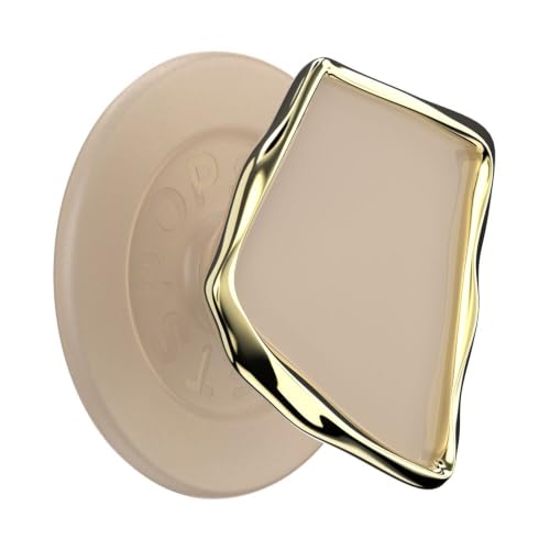 PopSockets Phone Grip for MagSafe, Magnetic Holder- Enamel Latte Cut - color: Enamel Latte Cut, style: MagSafe
