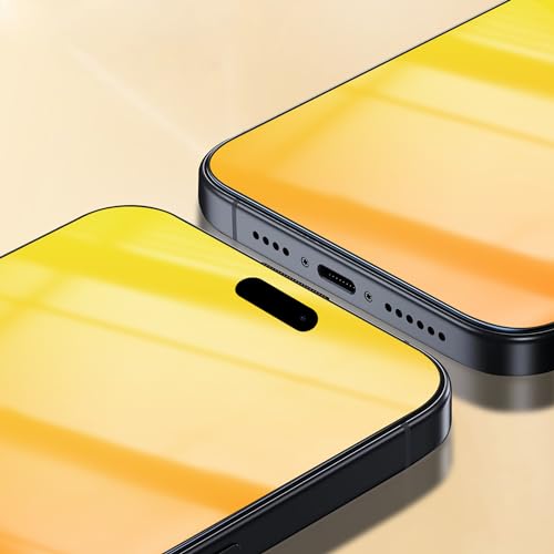 Privacy Screen Protector for iPhone 15 Pro Max 2 Pack (Gold) - color: for iPhone 15 Pro Max (Gold)