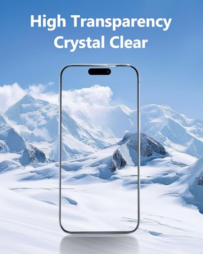 360° Privacy Screen Protector for iPhone 17 Pro Max, 2 Pack Anti-Spy 9H