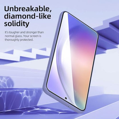 NEW'C 3 Pack Designed for Samsung Galaxy A54 5G, Screen Protector Tempered Glass, 9H Hardness, HD Screen Protector, 0.33 mm Ultra Clear, Ultra Resistant - size: A54 5G 6.4 inches