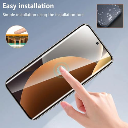 3-Pack for Xiaomi Redmi Note 15 Pro+ Plus 5G Screen Protector Tempered Glass, 3D Full Edge Coverage Film, 9H Hardness HD Bubble-Free Film, Anti-Scratch Premium Protective Glass - size: Redmi Note 15 Pro Plus