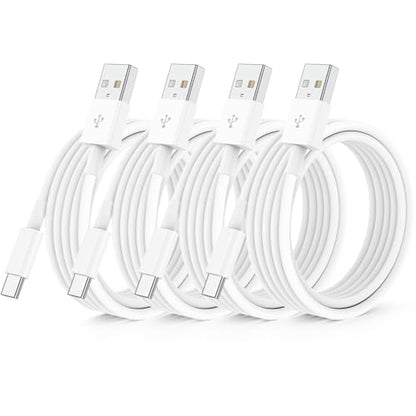 QZIIW 4Pack Apple USB C Fast Charging Cable 6FT for iPhone 17 16 15 Pro max - size: 6FT+6FT+6FT+6FT