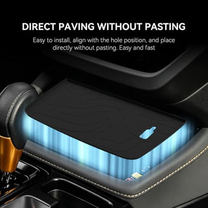 for Forester 2026 Car Center Console Silicone Storage Protective Pad - size: for 2026 Forester (Not Fit 2025)