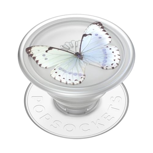 PopSockets Adhesive Phone Grip, Holder- Whisper Moth - color: Whisper Moth, style: Adhesive