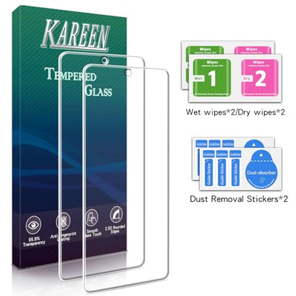 KAREEN Screen Protector for Samsung Galaxy A53 5G Tempered Glass Film - size: [Regular]Samsung A53