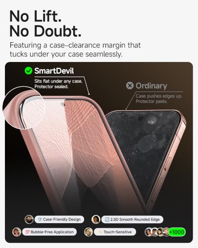 SMARTDEVIL 3 Pack Tempered Glass for Google Pixel 11 Pro Screen Protector - size: Pixel 11 Pro
