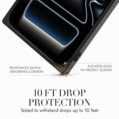 COCOMII Rectangle for iPhone 17 Pro Max Case, Black Crocodile Leather | Compatible with MagSafe Wireless Charging, Shockproof 10ft Drop Protection, Camera & Screen Protection, Premium Glossy Finish - color: Black Crocodile Leather, size: iPhone 17 Pro Max