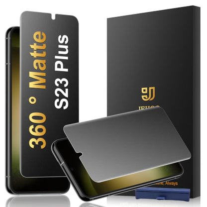 4 Way Matte Privacy Screen Protector for Samsung Galaxy S23 Plus - size: Galaxy S23 Plus