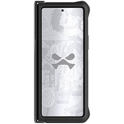 Ghostek Exec Wallet Case for Galaxy Z Fold 4 with Magnetic Credit Card Holder, Hinge Protection, Wireless Charging, 7.6" Screen (Black) - color: Black, size: Galaxy Z Fold 4