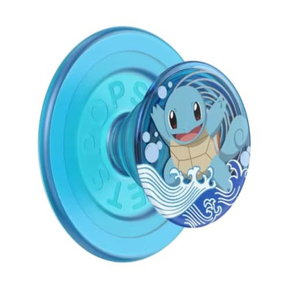 PopSockets Phone Grip for MagSafe, Magnetic Holder- Squirtle Water - color: Squirtle Water, style: MagSafe