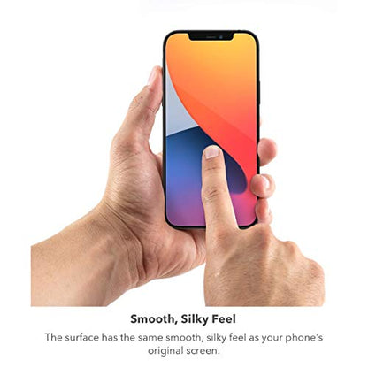 ZAGG Glass Elite Screen Protector - Made for iPhone 12 Pro Max - Case Friendly Screen - Impact & Scratch Protection, InvisibleShield, clear (200106657) - size: iPhone 12 Pro Max, style: Glass Elite