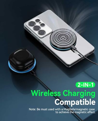 Wireless Charger for Samsung 2Pack 6FT 15W Samsung Magnetic Magsafe Charger