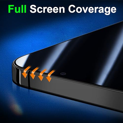 1 Pack for iPhone 15 Pro Privacy Screen Protector, Anti Spy Private Tempered Glass Film, 9H Hardness, Case Friendly - size: iPhone 15 Pro 6.1 Inch