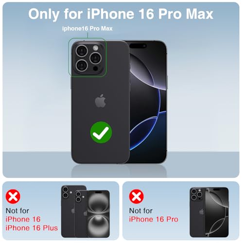 BOPPS Battery Case for iPhone 16 Pro Max with Stand,Upgraded 8500mAh Portable Protective Charging Case with 15W Fast Charging Compatible for iPhone 16 Pro Max Battery Pack Charger Case,6.9 Inch Black - size: iPhone 16 Pro Max