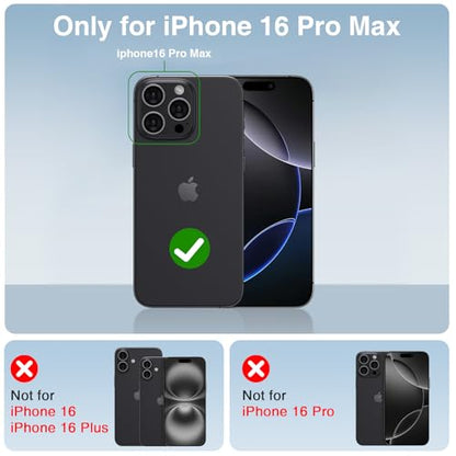 BOPPS Battery Case for iPhone 16 Pro Max with Stand,Upgraded 8500mAh Portable Protective Charging Case with 15W Fast Charging Compatible for iPhone 16 Pro Max Battery Pack Charger Case,6.9 Inch Black - size: iPhone 16 Pro Max