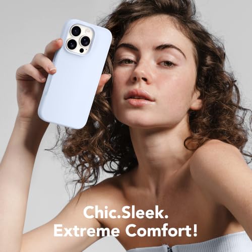 GONEZ Magnetic for iPhone 16 Pro Max Case, Silicone Cover Baby Blue - color: Baby Blue, size: Iphone 16 Pro Max