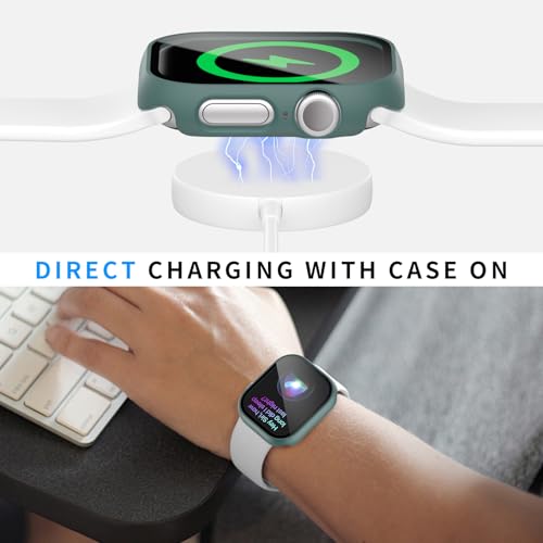 12 Pack Hard PC Case Compatible with Apple Watch Series 11/10 46mm - color: 12 pack B, size: 46mm-Series 10/11