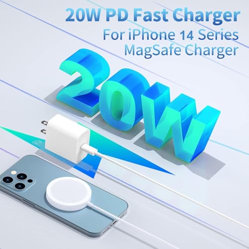 Fast iPhone Charger 10FT, [MFi Certified] Extra Long Charge Fast Charging 2Pack 20W USB C Wall Charger Block Plug 10FT Lightning Cable Cord Compatible for iPhone 14/14 Pro/14 Pro Max/13/12/11/XS/XR/X