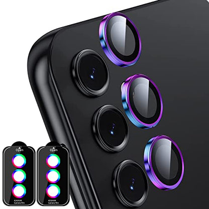 Zeking Pack for Samsung Galaxy A54 Camera Lens Protector - color: Colorful
