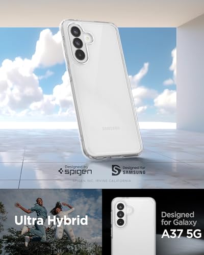 Spigen for Galaxy A37 5G Case, Ultra Hybrid [Anti-Yellowing] - Crystal Clear - color: Crystal Clear, size: Galaxy A37 5G