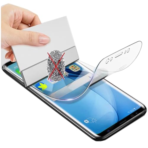 2pcs Anti-fingerprint Matte Hydrogel Film for Samsung Galaxy Note9 6.4" Flexible Screen Protector TPU Fingerprint Unlock Anti-Glare Anti-reflective Not Tempered glass - color: Note9 6.4"