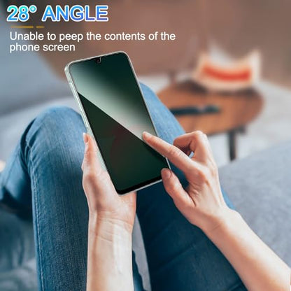 2 Pack Privacy Screen Protector for Samsung Galaxy A26 5G - color: Samsung Galaxy A26