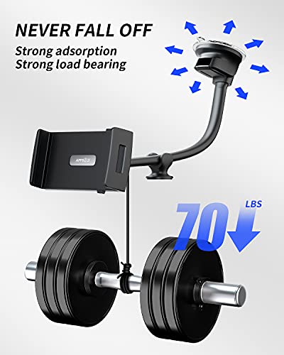 ICARMOUNT Tablet Car Mount Windshield Dashboard Gooseneck iPad Holder