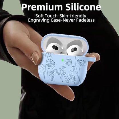 Lerobo for AirPods 4 AirPods 5 Case with Cleaner Kit & Keychain, Lilac - color: A-Lilac, size: AirPods 5&4