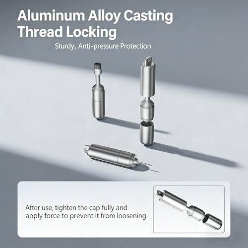 Portable Card Removal and Tool with Aluminum Construction with Builts in Keyring for Gadgets Card Ejector - color: B