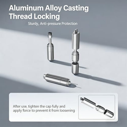 Portable Card Removal and Tool with Aluminum Construction with Builts in Keyring for Gadgets Card Ejector - color: B