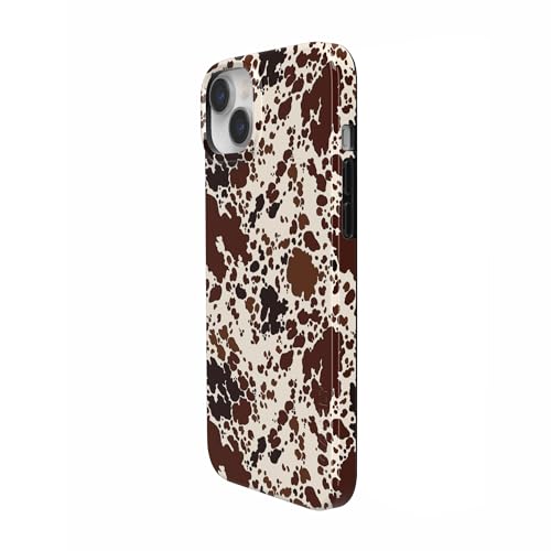 Casely iPhone 14 Plus Case | Cowgirl Envy | Cow Print | Compatible with MagSafe | Classic Ultra Slim Design - color: Cowgirl Envy | Cow Print