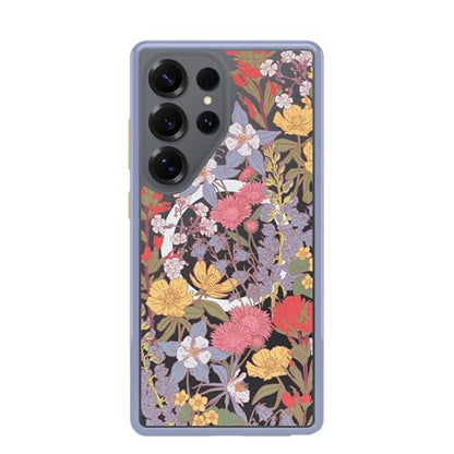 OtterBox Samsung Galaxy S25 Ultra Symmetry Series Clear Magnet Case - Wildflower - color: Wildflower, style: Samsung Galaxy S25 Ultra