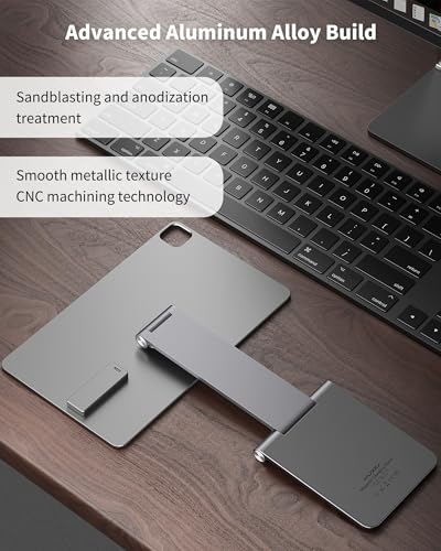 KU XIU Magnetic Wireless Charging Stand for iPad Air 13" & iPad Pro 12.9" - size: iPad Pro 12.9"/ iPad Air 13"-M2/M3/M4