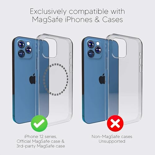 Phone Holder, Magnetic Flexible Long Arm Phone Mount for Desk Bed Bedside Table, Overhead Cell Phone Clip Bracket Clamp Stand for iOS 15 15 Pro 15 Plus