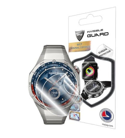 IPG Made for Huawei Watch GT 5 Pro 46mm Smartwatch Hydrogel Screen Protector (2 Units) Invisible HD Clear Film Anti Scratch Guard-Smooth/Self-Healing/Bubble Free for GT5Pro-46mm - size: GT 5 Pro 46mm
