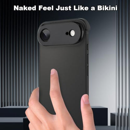 Phone Case Crafted for iPhone Air.Black - color: Black, size: iPhone Air