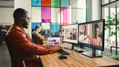 Lenovo Wireless VoIP Headset Teams Certified, Noise-Canceling Mic, Bluetooth 5.3 Multipoint, USB-A Receiver, 31-Hour Talk & 60-Hour Playback, Lightweight Over-Ear Design, Replaceable Earcups - style: Wireless - ENC (Teams)