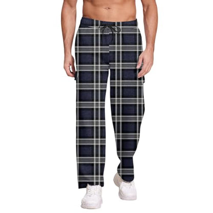 Mens Casual Pants Canvas Stretch Tactical Water Resistant Deep Pockets Utility BDU Camping Tactical Pants for Men - color: A Dark Gray, size: XX-Large