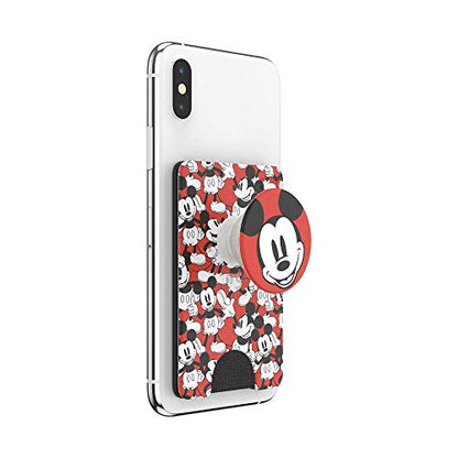 PopSockets Adhesive Phone Wallet with Grip- Mickey Classic