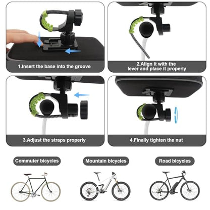 Bike Phone Handlebar Bag Holder Bike Phone Holder Waterproof Bike Bag with Sun-Visor Rain Cover, TPU Touch Screen, Handlebar Mount Bicycle Phone Front Frame Bag Bike Phone Mount for Bike - style: Handlebar Bag