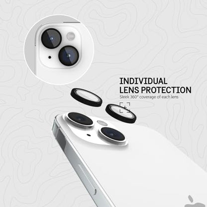 Pelican iPhone 15/iPhone 15 Plus Camera Lens Protector - Black - size: iPhone 15 / iPhone 15 Plus