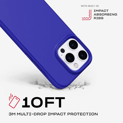 Tech21 EvoLite for iPhone 16 Pro Ultra Thin - Impact Protection Case - in Cobalt Blue - color: Blue, size: iPhone 16 Pro