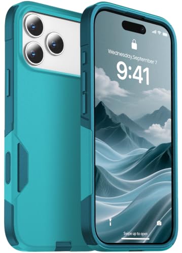 jaroco Magnetic for iPhone 17 Pro Max Case Heavy Duty Rugged Dual-Layer Teal - color: Teal, size: iPhone 17 Pro Max