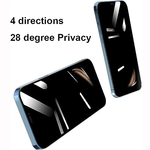 2 Pack 360 Degree Privacy Tempered Glass for iPhone 15 Plus/iPhone 16 Plus Anti-Spy 4 Directions Screen Protector 4 Sides Film 6.7 inch - size: For iPhone 15 Plus / iPhone 16 Plus
