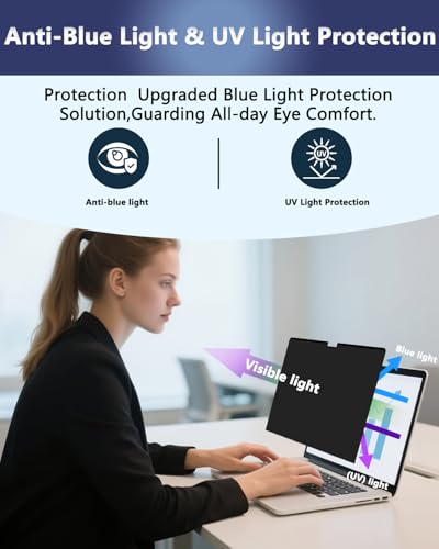 Magnetic Privacy Screen Protector for MacBook Air 13.6/13 Inch (2022-2026) - color: Magnetic MacBook Air 13 & 13.6 Inch (2022-2026, M2-M5)
