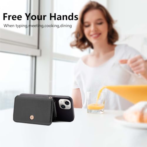 M-Plateau Phone Wallet Stick On with Adhesive and Removable Lanyard